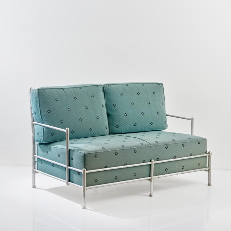 Hauptbild zu Objekt, Zwei Zweiersofas 'Ambassador', um 1930 (Entwurf), Warren McArthur, ClassiCon, M&uuml;nchen / Munich, 182C 748