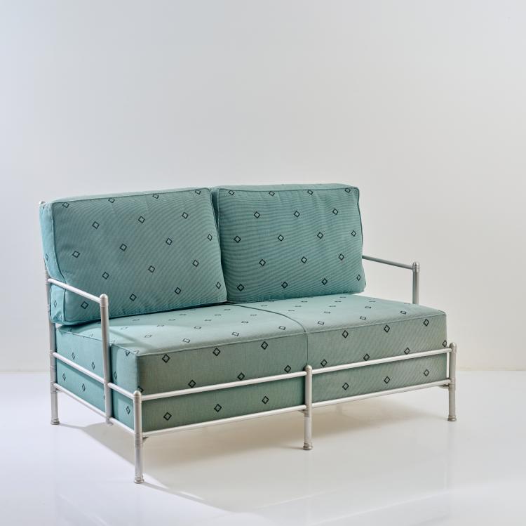 Bild 10 zu Objekt, Zwei Zweiersofas 'Ambassador', um 1930 (Entwurf), Warren McArthur, ClassiCon, M&uuml;nchen / Munich, 182C 748