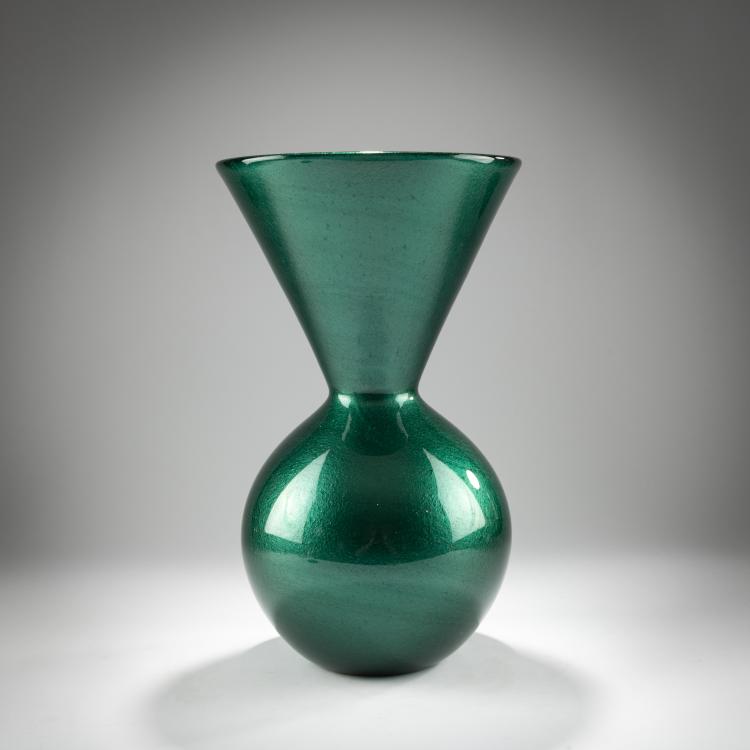Hauptbild zu Objekt, Vase 'Avventurina verde', 1950, Ercole Barovier, Barovier & Toso, Murano, 181B 611