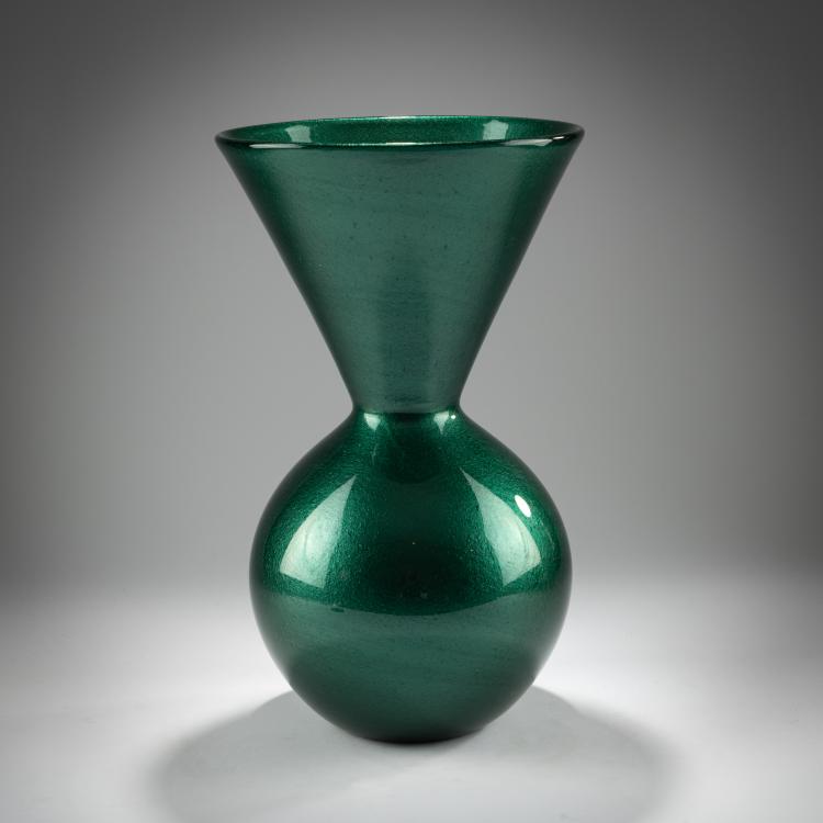 Bild 1 zu Objekt, Vase 'Avventurina verde', 1950, Ercole Barovier, Barovier & Toso, Murano, 181B 611