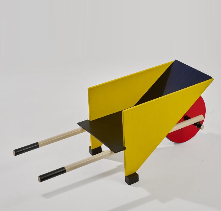 Bild 3 zu Objekt, Kinderschubkarre 'Kruiwagen', 1923 (Entwurf), Gerrit Rietveld, van de Groenekan, Gerard A., Utrecht, 181A 157