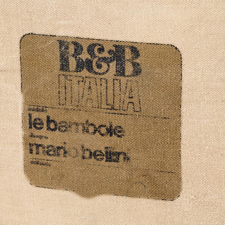 Bild 6 zu Objekt, 'Bambole' two-seater sofa, 1972, Mario Bellini, 181A 418