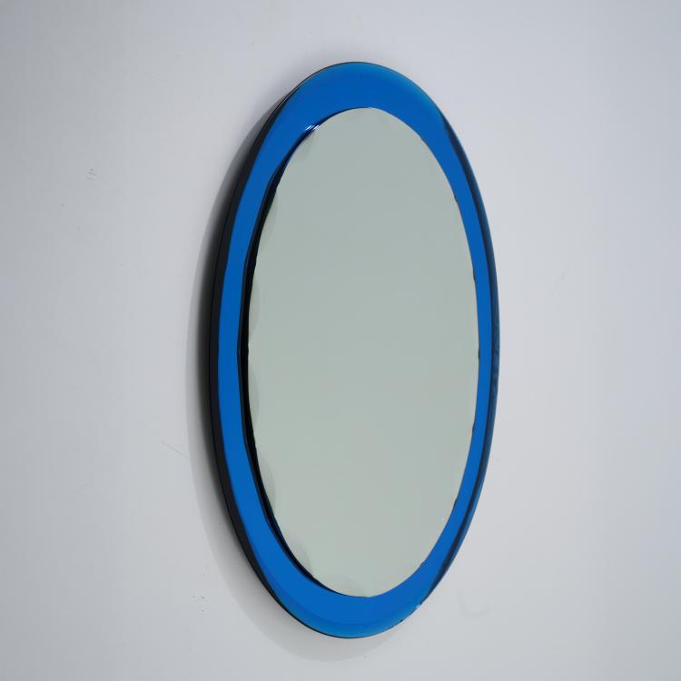 Hauptbild zu Objekt, Wandspiegel, um 1958, Pietro Chiesa (zugeschrieben), Fontana Arte, Mailand, 181A 221