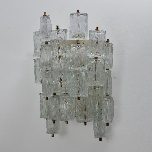 Vier Wandappliquen, 1960er Jahre