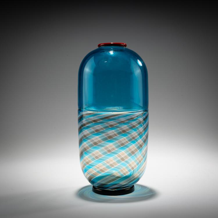 Bild 1 zu Objekt, Vase 'Incalmo', 1990, Yoichi Ohira, de Maio, Murano, 181B 715