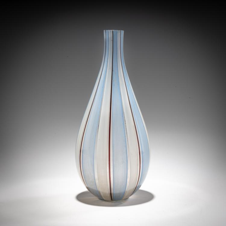 Hauptbild zu Objekt, Vase 'A canne', 1955, Ercole Barovier, Barovier & Toso, Murano, 181B 615