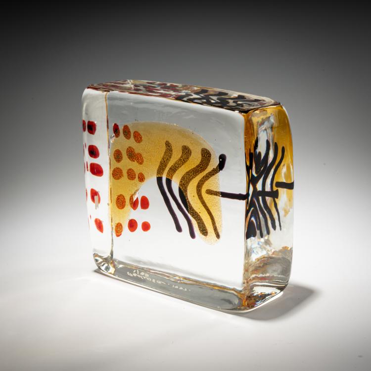 Bild 1 zu Objekt, Glass block, 1997, Bruno Pedrosa, Pedrosa, Bruno, 181B 717