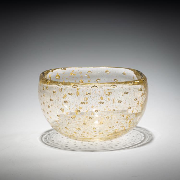 Hauptbild zu Objekt, Small bowl 'a bolle', c. 1935, Carlo Scarpa, Venini, Murano, 181B 578