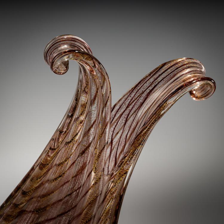 Bild 2 zu Objekt, Tall vase 'Zebrato', 1949, Ercole Barovier, Barovier & Toso, Murano, 181B 597