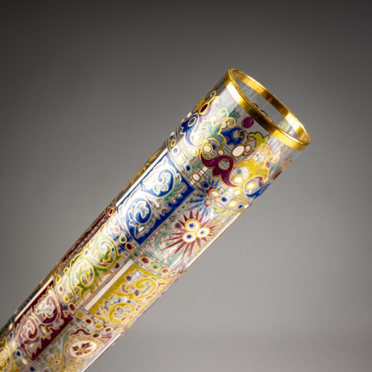 Bild 2 zu Objekt, Tall vase 'Jodphur', c. 1895, Heckert, Fritz, Petersdorf / Piechowice, 182A 244
