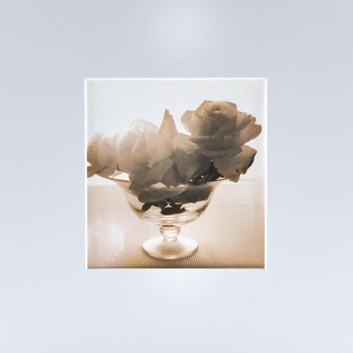 2 flower still lifes, 1990/2000 (print)