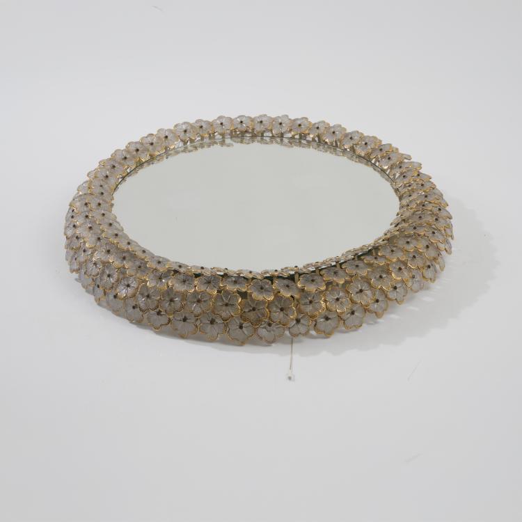 Bild 1 zu Objekt, Illuminated wall mirror, 1950s, Fratelli Toso, Murano, 181A 278