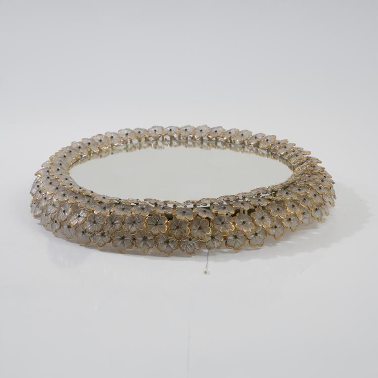 Bild 2 zu Objekt, Illuminated wall mirror, 1950s, Fratelli Toso, Murano, 181A 278