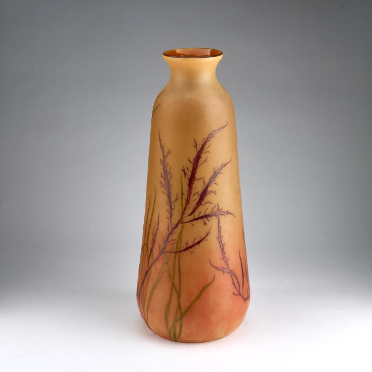 Bild 1 zu Objekt, Hohe Vase 'aquatique', 1910-15, Legras & Cie., Saint-Denis, 182A 159