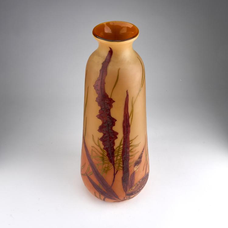 Bild 2 zu Objekt, Hohe Vase 'aquatique', 1910-15, Legras & Cie., Saint-Denis, 182A 159