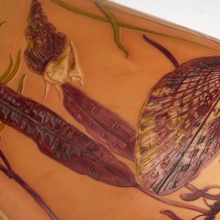Bild 5 zu Objekt, Hohe Vase 'aquatique', 1910-15, Legras & Cie., Saint-Denis, 182A 159