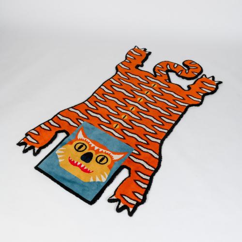 Teppich 'Kwade Tijger' aus der 'Glödande' Kollektion, 2016 (Entwurf)