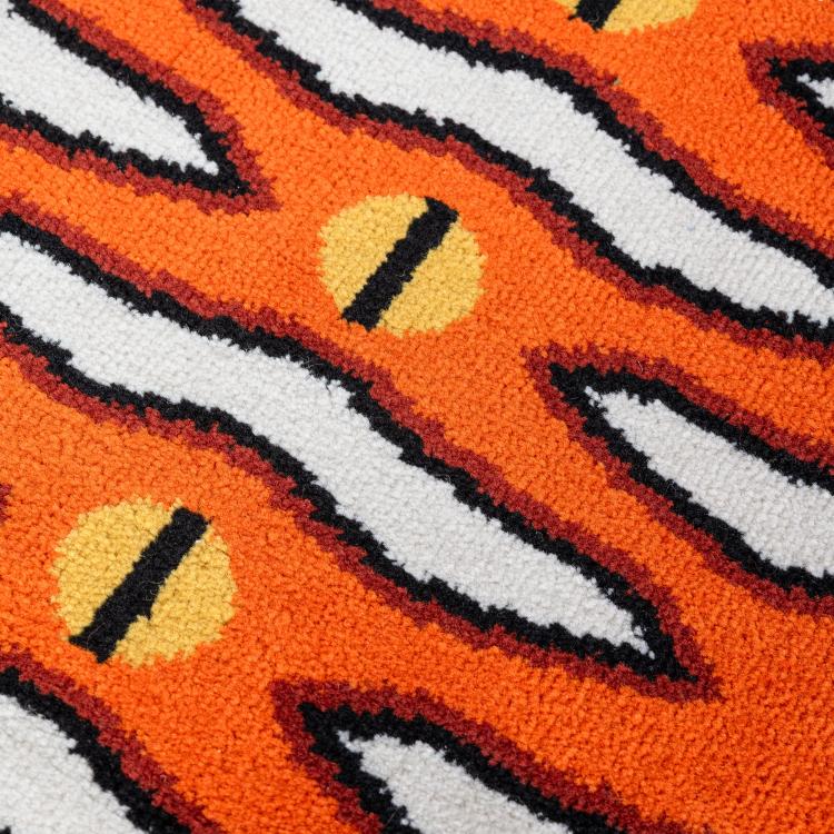 Bild 2 zu Objekt, Teppich 'Kwade Tijger' aus der 'Gl&ouml;dande' Kollektion, 2016 (Entwurf), Walter van Beirendonck, IKEA, &Auml;lmhult, 182C 999