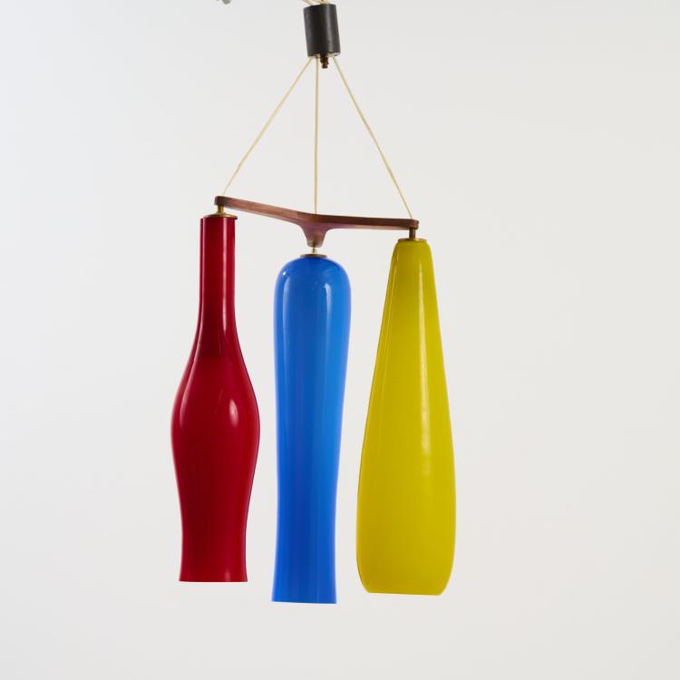 Bild 1 zu Objekt, Ceiling light, c. 1960, Vistosi, Murano, 181A 377