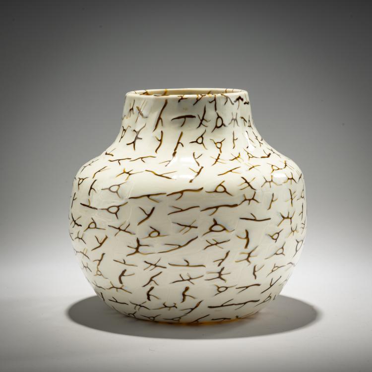 Bild 1 zu Objekt, 'Coccio', vase, 1984, Ludovico Diaz de Santillana, Venini, Murano, 181B 703