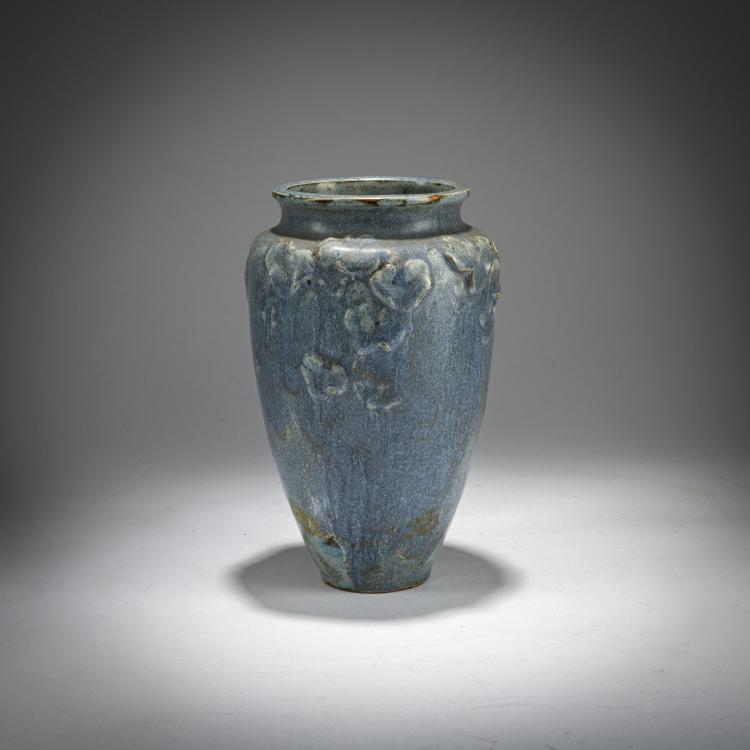 Hauptbild zu Objekt, Vase 'Lierre', um 1900, Ernest Carri&egrave;re, Carri&egrave;re, Ernest, S&egrave;vres, 182A 335