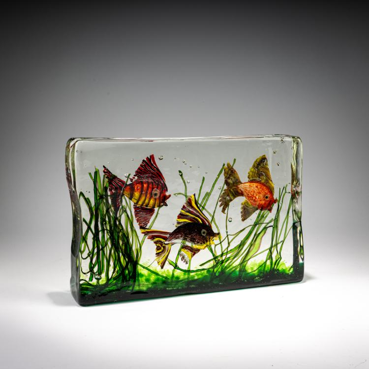 Hauptbild zu Objekt, Aquarium, c. 1955, Gino Cenedese, Cenedese, Gino, Murano, 181B 630