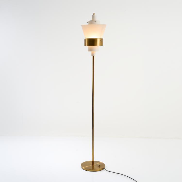Hauptbild zu Objekt, Floor lamp, 1950s (design), Stilnovo, Mailand / Milan, 182C 835