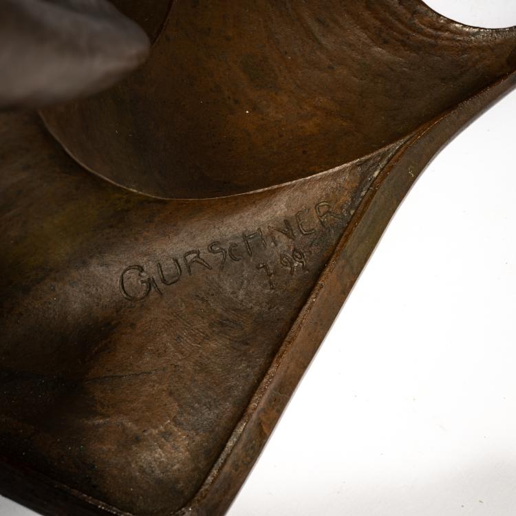 Bild 5 zu Objekt, Nautilus table light, 1899, Gustav Gurschner, Krupp, Arthur, K. K. Kunst-Erzgiesserei, Wien / Vienna, 