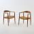 Zwei Stühle 'The Chair' - 'JH-501', 1950