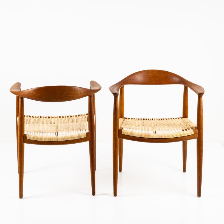 Bild 1 zu Objekt, Zwei St&uuml;hle 'The Chair' - 'JH-501', 1950 (Entwurf), Hans J. Wegner, Hansen, Johannes, Kopenhagen / Copenhagen, 183A 232