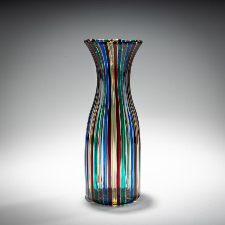 Bild 1 zu Objekt, Vase 'A canne', 1946-47, Gio Ponti, Venini, Murano, 181B 593