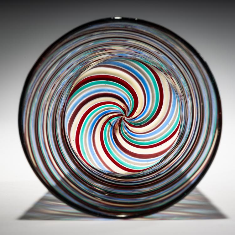 Bild 2 zu Objekt, Tumbler 'A fili ritorte', 1955, Fulvio Bianconi, Venini, Murano, 181B 692