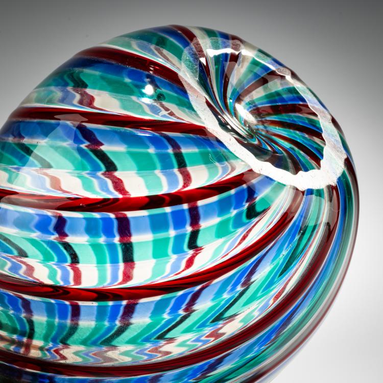 Bild 2 zu Objekt, Vase 'A fili ritorte', 1955, Fulvio Bianconi, Venini, Murano, 181B 693