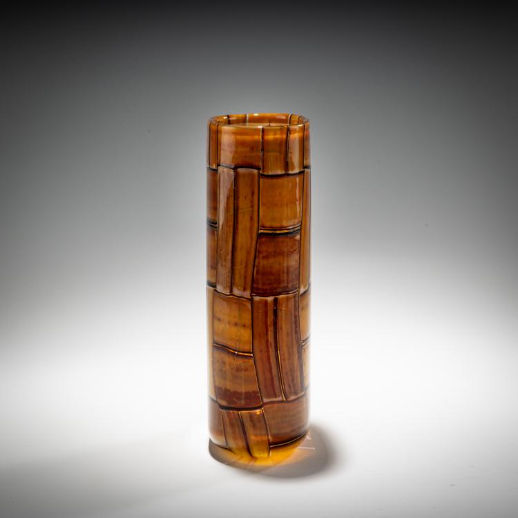Bild 2 zu Objekt, Vase 'Tessere Ambra', 1957, Ercole Barovier, Barovier & Toso, Murano, 181B 617