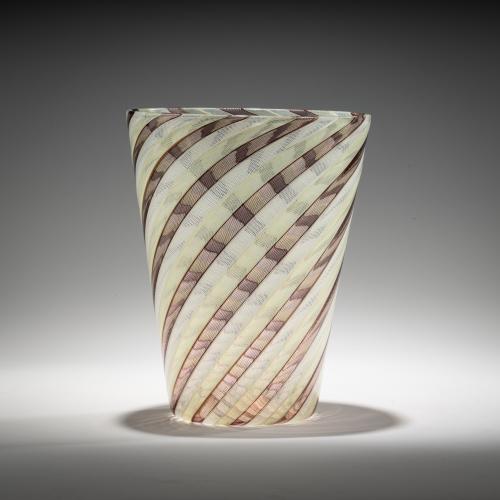 Vase 'Zanfirico', um 1950