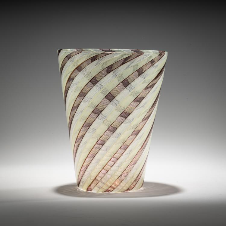 Hauptbild zu Objekt, 'Zanfirico' vase, c. 1950, Paolo Venini, Venini, Murano, 181B 677