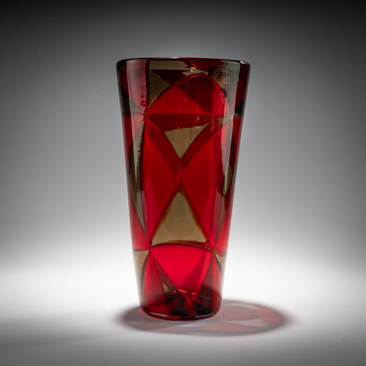Hauptbild zu Objekt, Vase 'Intarsio', 1961-1963, Ercole Barovier, Barovier & Toso, Murano, 181B 619