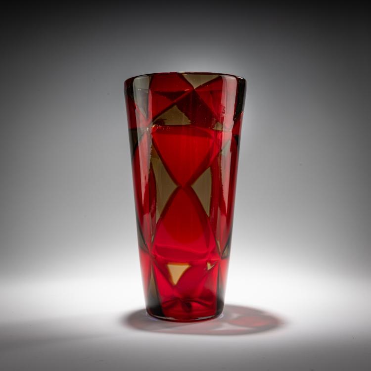 Bild 1 zu Objekt, Vase 'Intarsio', 1961-1963, Ercole Barovier, Barovier & Toso, Murano, 181B 619