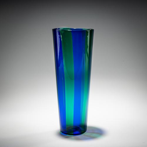 Vase 'A fasce verticali', 1950s