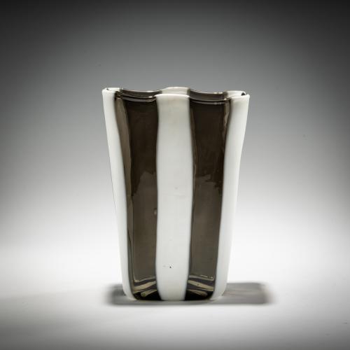 Vase 'A fasce verticali', 1950er Jahre