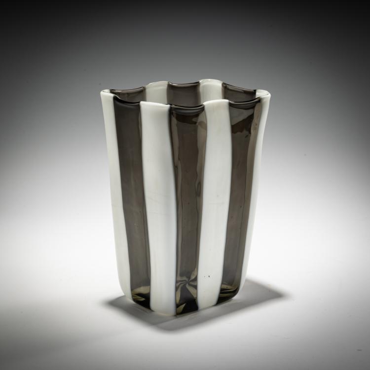 Bild 1 zu Objekt, Vase 'A fasce verticale', 1950s, Gio Ponti, Venini, Murano, 181B 678