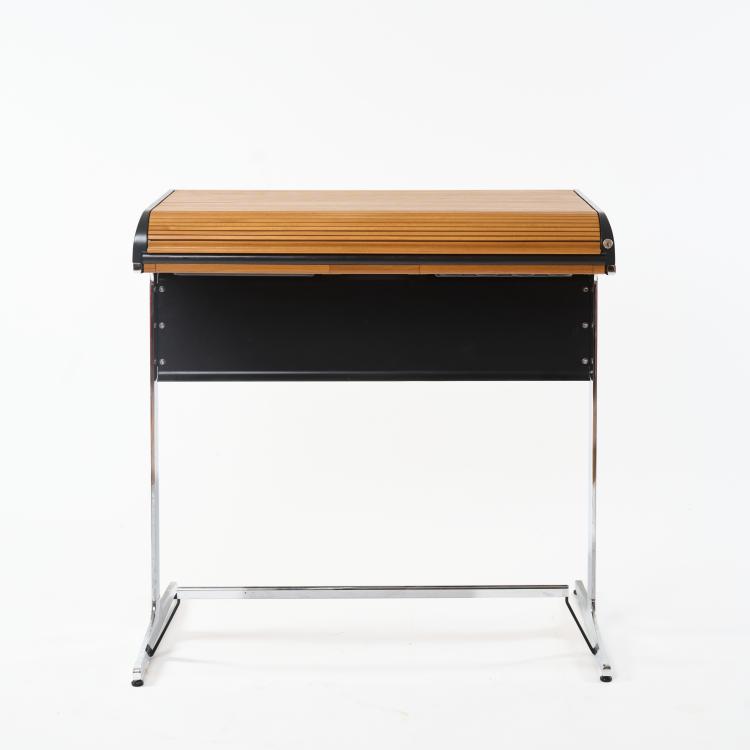 Bild 3 zu Objekt, 'Highdesk Rolltop' from the 'Action Office 1' series with 'Probst-Perch' drawing chair, 1960 / 64 (design), George Nelson, Miller, Herman, Zeeland, 182B 563