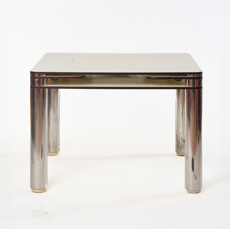 Bild 1 zu Objekt, 'Poker table', 1968 (design), Joe Colombo, Zanotta, Nova Milanese, 182B 614