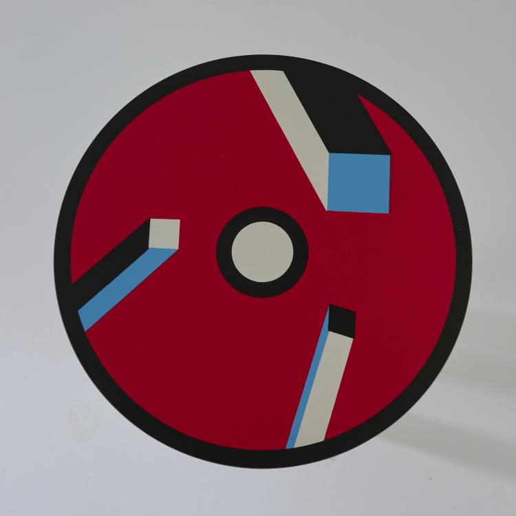 Bild 2 zu Objekt, Side table 'Bombay', 1986 (design), Nathalie Du Pasquier, Memphis, Mailand / Milan, 181A 470