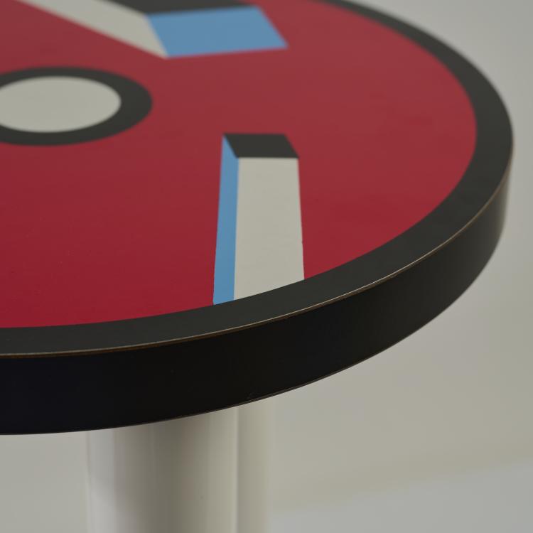 Bild 3 zu Objekt, Side table 'Bombay', 1986 (design), Nathalie Du Pasquier, Memphis, Mailand / Milan, 181A 470