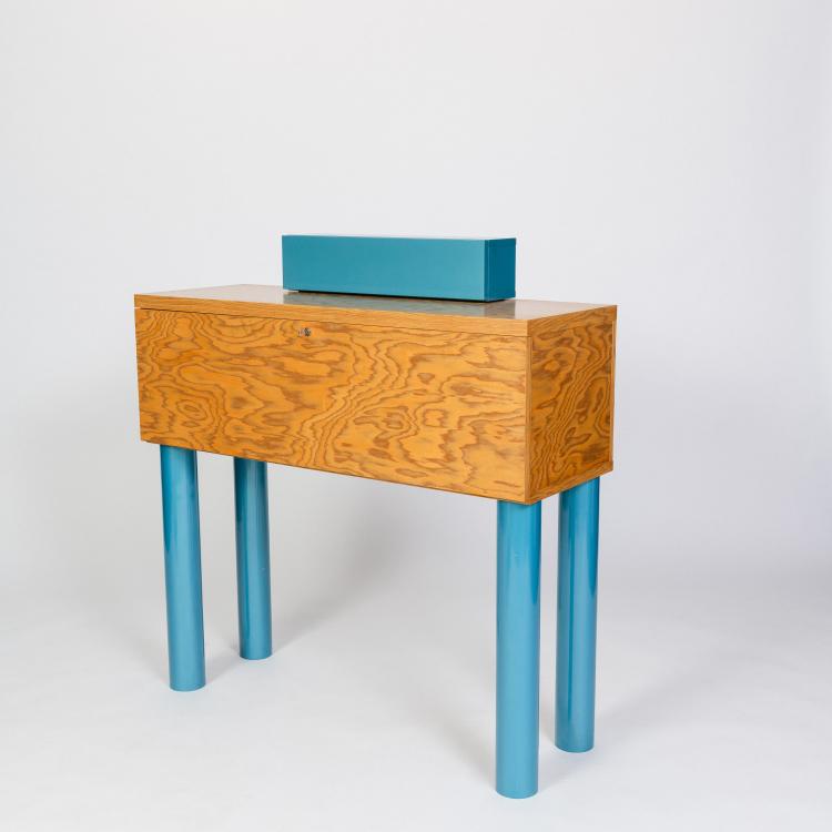 Hauptbild zu Objekt, 'Donau' secretary, 1986 (design), Ettore Sottsass, Leitner, Franz, St. Lambrecht, &Ouml;sterreich, 182B 719