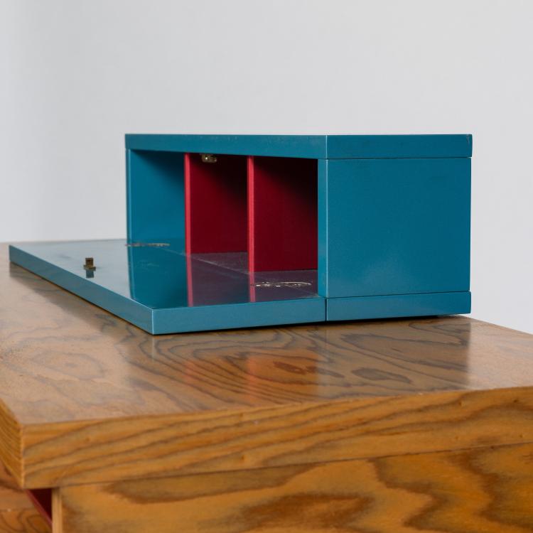 Bild 2 zu Objekt, 'Donau' secretary, 1986 (design), Ettore Sottsass, Leitner, Franz, St. Lambrecht, &Ouml;sterreich, 182B 719