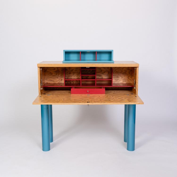 Bild 4 zu Objekt, 'Donau' secretary, 1986 (design), Ettore Sottsass, Leitner, Franz, St. Lambrecht, &Ouml;sterreich, 182B 719