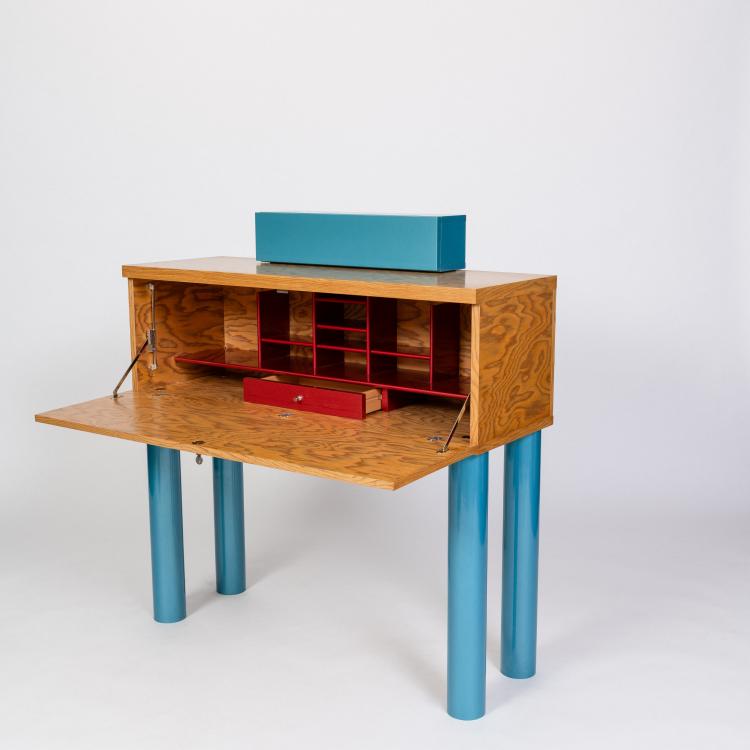 Bild 6 zu Objekt, 'Donau' secretary, 1986 (design), Ettore Sottsass, Leitner, Franz, St. Lambrecht, &Ouml;sterreich, 182B 719