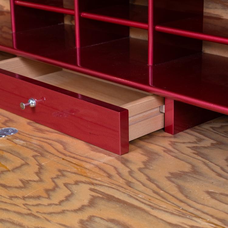 Bild 8 zu Objekt, 'Donau' secretary, 1986 (design), Ettore Sottsass, Leitner, Franz, St. Lambrecht, &Ouml;sterreich, 182B 719